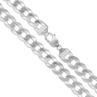 Superior Silver 15mm Curb Chain in Sterling Silver