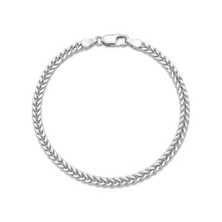 2.5mm Franco Bracelet in Sterling Silver