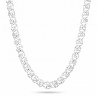 Love Chain Necklace, Sterling Silver, Lobster Clasp