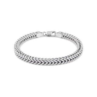 4.6mm Franco Bracelet in Sterling Silver