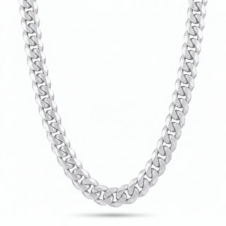 7.8mm Tight Miami Cuban Chain in Sterling Silver view 2