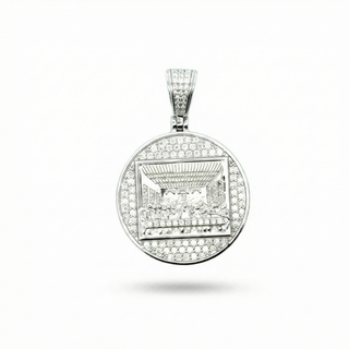 Iced-Out Moissanite Last Supper Pendant