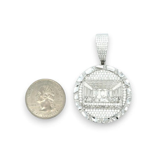 Iced-Out Moissanite Last Supper Pendant