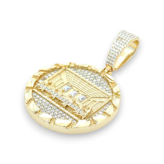 Iced-Out Moissanite Last Supper Pendant