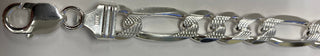 Figaro Chain 13.5mm 925 Sterling Silver