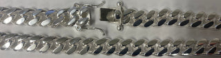 Superior Silver 10.3mm Miami Cuban Box Lock Chain in Sterling Silver