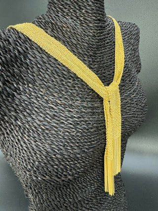 Scarf Chain 20mm 14kt Gold Plated over 925 Sterling Silver