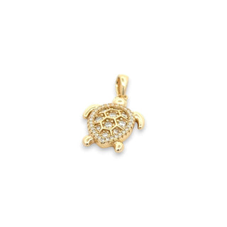 Turtle VVS 0.5CT Moissanite 925 Sterling Silver or Gold Vermeil view 3