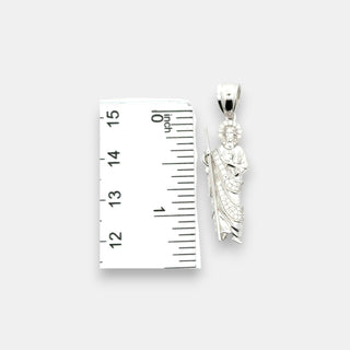 Plata San Judas VVS 0.7CT Moissanite 925 Sterling Silver or Gold Vermeil