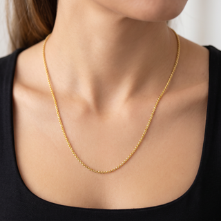 Link Chain 10K Yellow Gold 22inch/1.1mm