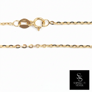 Cable Link 10K Yellow Gold 22inch/1.0mm - detail 2