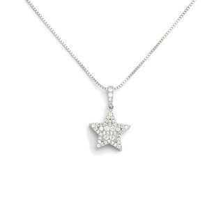 Iced out Star Pendant 1.2CT Moissanite 925 Sterling Silver view 3