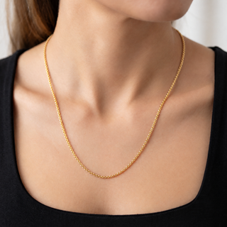 Link Chain 10K Yellow Gold 22inch/1.1mm