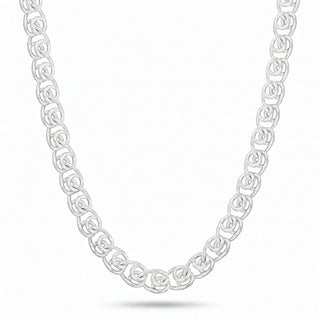 Love Chain Necklace, Sterling Silver, Lobster Clasp