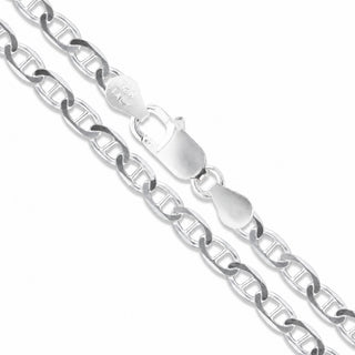 Superior Silver 2.6mm marina chain necklace crafted from polished 925 sterling silver with a lobster claw clasp