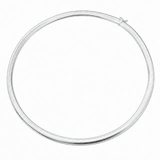 Omega Chain 6mm 925 Sterling Silver