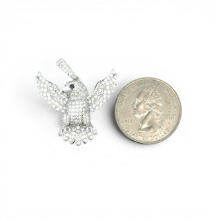 Iced Out Eagle 1.4CT Pendant