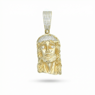 Jesus Piece Moissanite Pendant