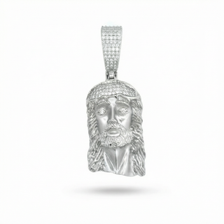 Jesus Piece Moissanite Pendant