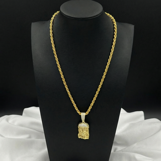 Jesus Piece Moissanite Pendant