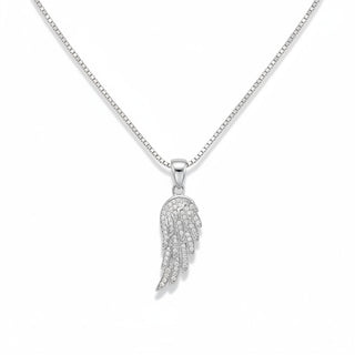 Single Angel Wing Pendant | 925 Sterling Silver